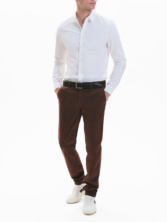 Sunwill Men's Trousers Tabac Brown