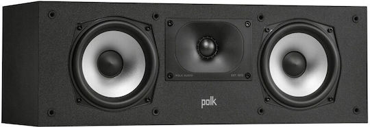 Polk Audio Monitor XT30 Ηχείο Hi-Fi Κεντρικό 200W 2 Δρόμων Π48.3xΒ20.7xΥ16.6εκ. Μαύρο