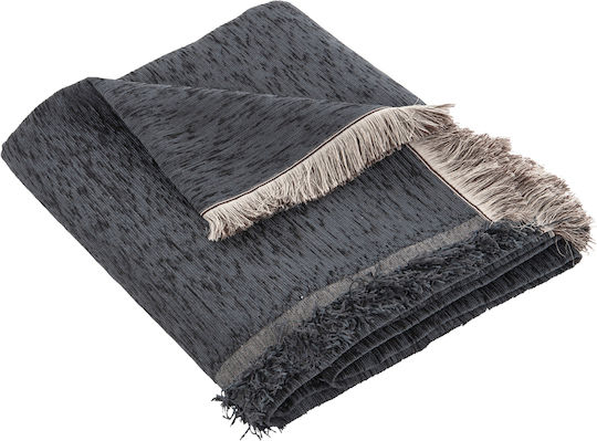 HomeMarkt Dreamtopia Ριχτάρι Πολυθρόνας Chenille 245x170εκ. Πετρόλ
