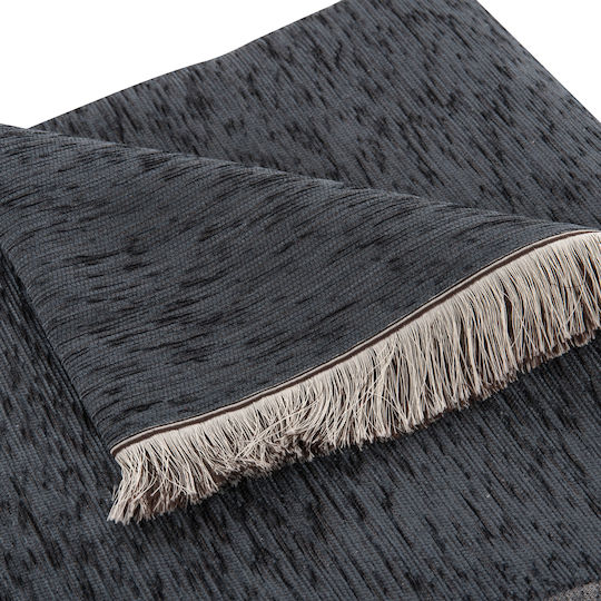 HomeMarkt Dreamtopia Ριχτάρι Πολυθρόνας Chenille 245x170εκ. Πετρόλ