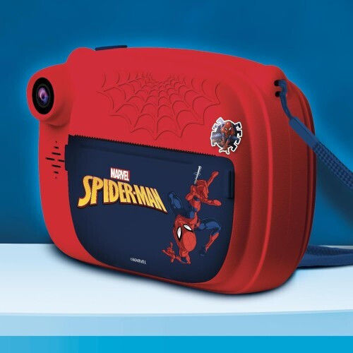 Lisciani Giochi Spiderman Print Cam Compact Φωτογραφική Μηχανή Θερμικής Εκτύπωσης Πολύχρωμη