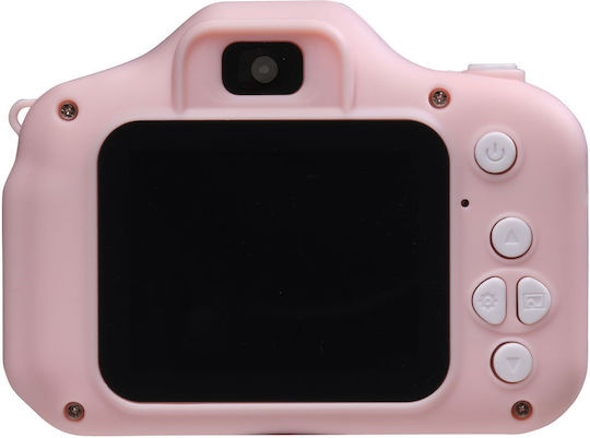 Denver KCA-1340 Compact Φωτογραφική Μηχανή 40MP με Οθόνη 2" και Ανάλυση Video 1920 x 1280 pixels Ροζ