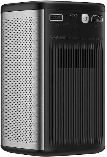 BlitzWolf BW-VT2 Pro Max Mini 3D Proiector DLP LED cu Wi-Fi și Difuzoare Incorporate Negru