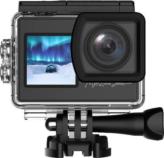 Egoboo X Maui Action Camera HD (720p) Underwater with Screen 2" and Wi-Fi Black