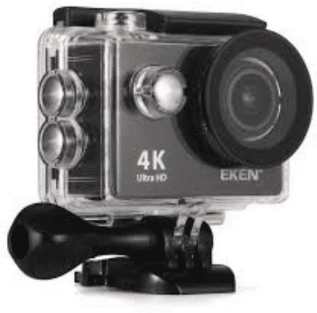 ACXU400 32GB Action Camera Full HD (1080p) Υποβρύχια (με Θήκη) με Οθόνη 2" Μαύρη
