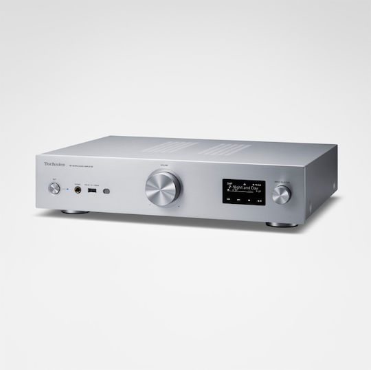 Technics SU-GX70 EG-S Ολοκληρωμένος Ενισχυτής Hi-Fi Stereo 40W/8Ω Ασημί