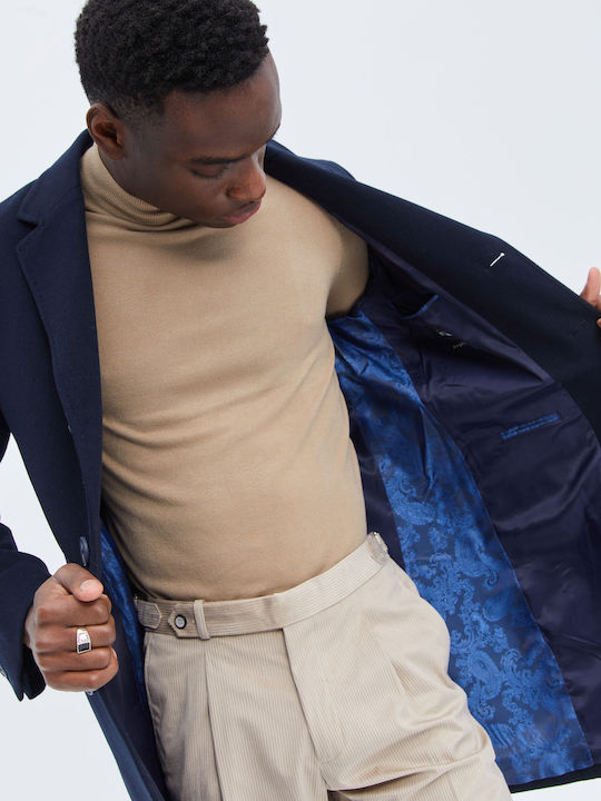 Men's Coat Blue Navy.