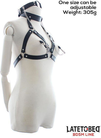 LateToBed Strap Φίμωτρο σε Μπεζ Χρώμα