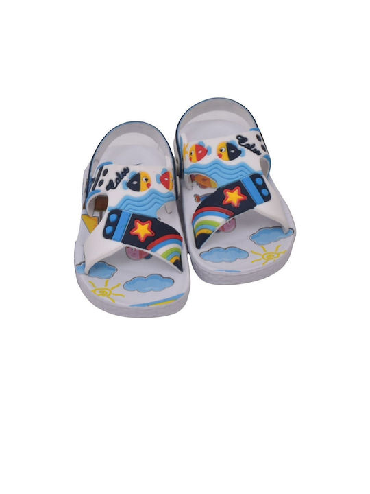 Children's Beach Shoes White