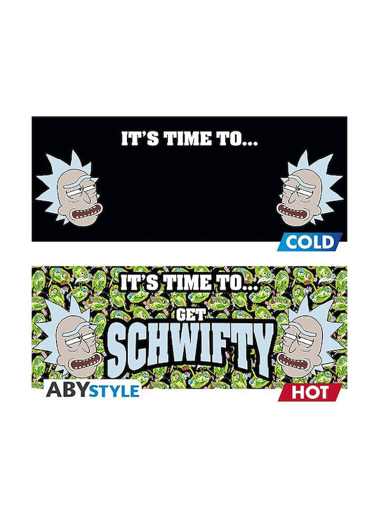 GB eye Rick And Morty - Heat Change Get Schwifty Mug Heat Change Mug Ceramic Multicolored 300ml