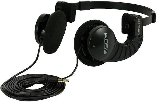 Koss Sporta Pro Wired On Ear Headphones Black
