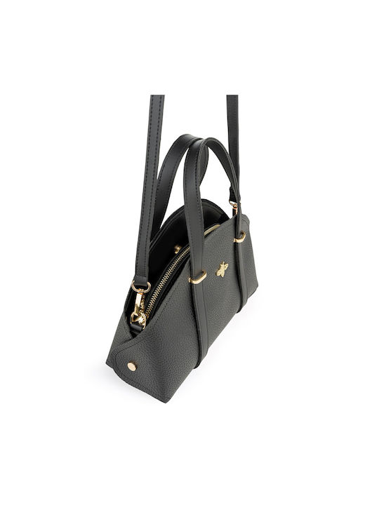 Damentasche Schultertasche Schwarz