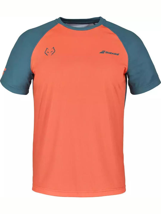 Babolat Crew 6MS23011-6015 Ανδρική Μπλούζα Πορτοκαλί