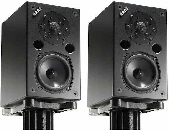 Acoustic Energy AE1 Classic Ζεύγος Ηχείων Hi-Fi Βιβλιοθήκης 200W 2 Δρόμων Π18xΒ25.5xΥ29.5εκ. Μαύρο