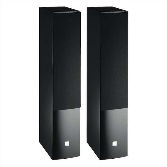 Dali Rubicon 6 Paar Hi-Fi Lautsprecher Boden 200W 3 Anzahl von Fahrern B20xT38xH99cm. Gloss Black