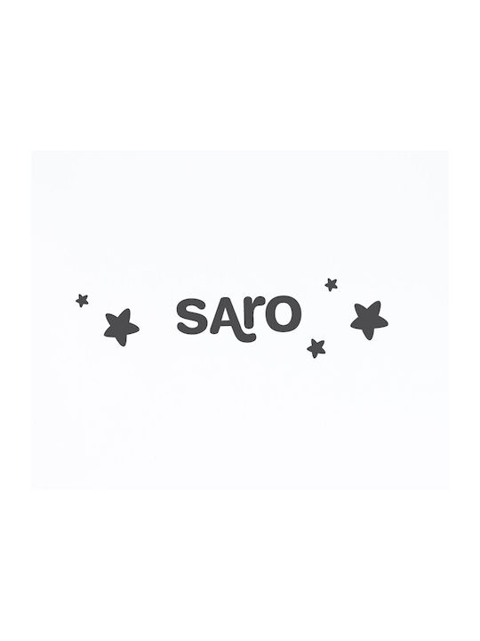 Saro Πήγασος Αναδιπλούμενο Καρεκλάκι Φαγητού Γκρι