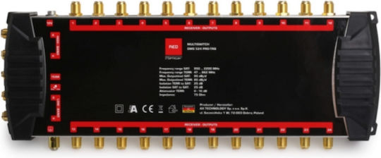 Opticum OMS 5/24 Pro Πολυδιακόπτης Δορυφορικής