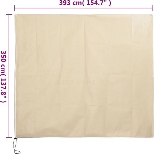 vidaXL 364882 Αντιπαγετική Κουκούλα 70gr/m² 3.5x3.93m Μπεζ