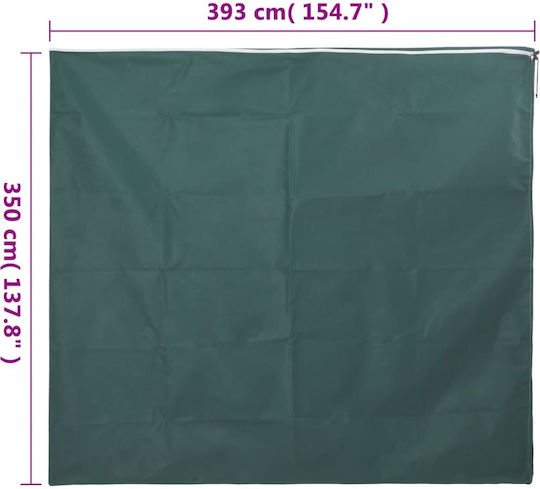 vidaXL 364892 Αντιπαγετική Κουκούλα 3.5x3.93m Πράσινο