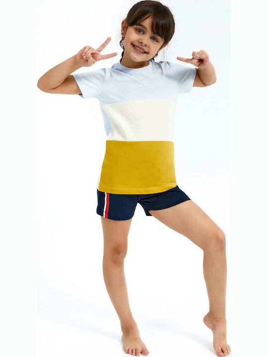 Roly Poly Παιδική Πιτζάμα Καλοκαιρινή Πολύχρωμη