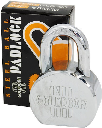 Golddoor Padlock Brass with Key 65mm 1pcs