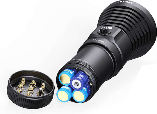 XTAR D28 Φακός Κατάδυσης LED με Φωτεινότητα 3600lm για Βάθος έως 550m