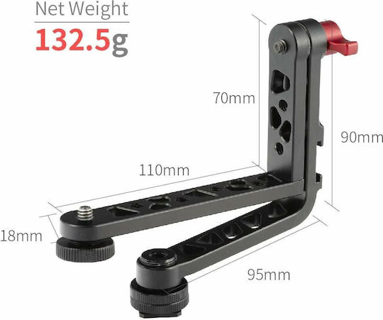 FeelWorld Universal Camera L Bracket Cage Mount Αξεσουάρ Φωτογραφικής Μηχανής
