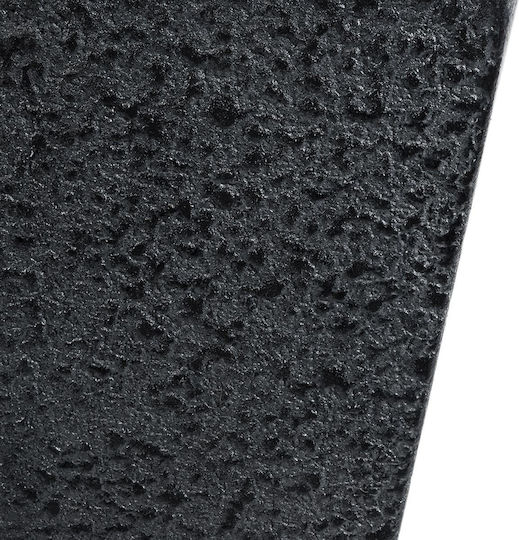 GloboStar Karraspio Planter Polyester Black with Stand 34x34x30cm.