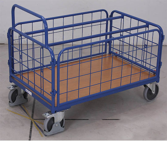 Variofit Plattformwagen for Load Weight up to 500kg in Blau Color
