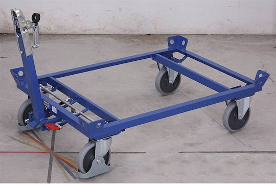 Variofit Plattformwagen for Load Weight up to 500kg in Blau Color