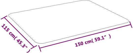 vidaXL Office Floor Protector 373644 150x115cm