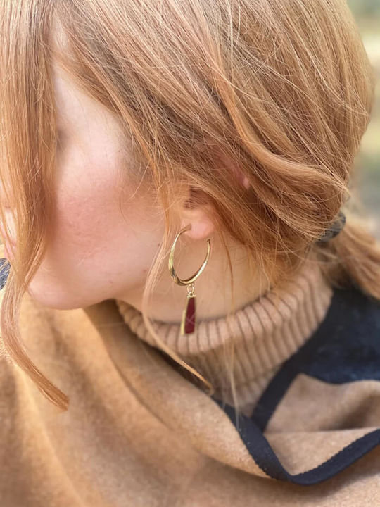 Achilleas Accessories Обици Позлатен