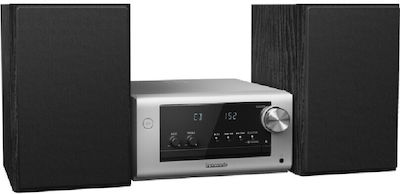 Panasonic Ηχοσύστημα SC-PM700 80W με CD Player και Bluetooth Schwarz