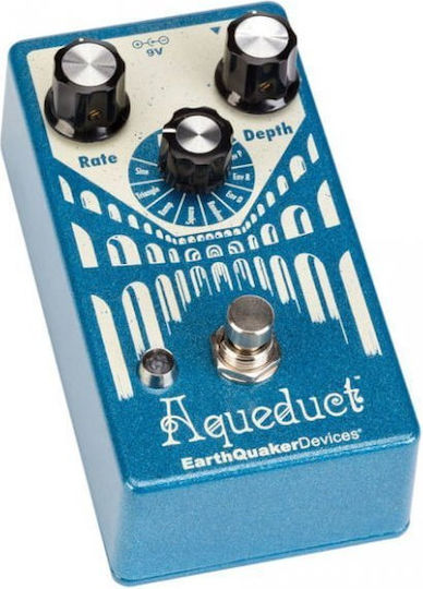 EarthQuaker Devices Aqueduct Vibrato Πετάλι Pitch­shifter Ηλεκτρικής Κιθάρας και Ηλεκτρικού Μπάσου