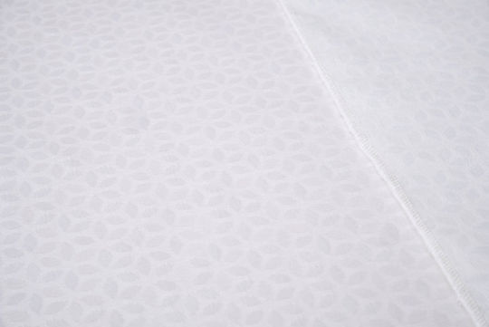 Viopros Κορίνα Σουπλά Υφασμάτινο Λευκό 50x35cm 2τμχ