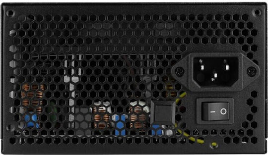 Aerocool LUX RGB 650W Черен Компютърно захранване Полумодулни 80 Plus Bronze