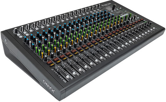 Mackie Onyx24 Αναλογικός Μίκτης 24 Καναλιών & Bluetooth