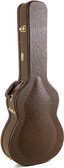 Gewa Arched Top Prestige Suitcase Classical Guitar Padded 4/4 Brown