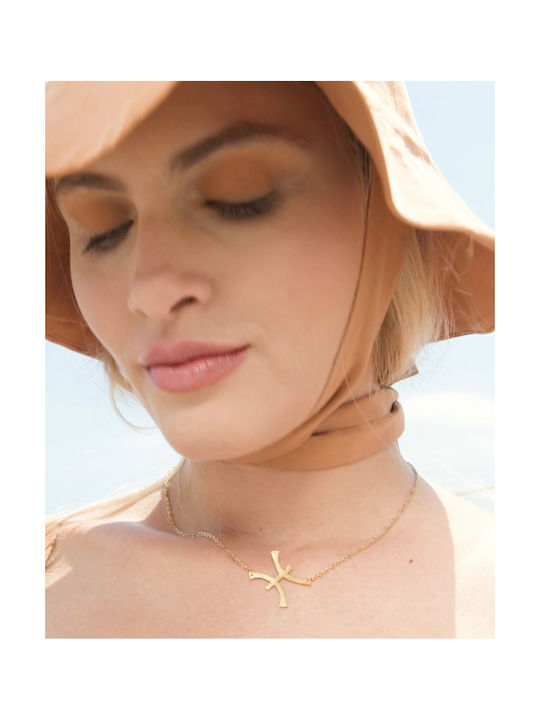 LifeLikes Necklace Zodiac Sign Gold Plated