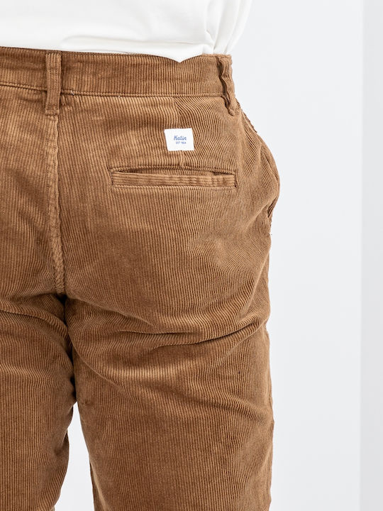 Pantaloni Elastic Umber