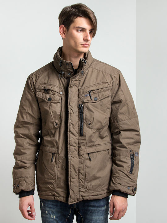 Winter Jacke Braun