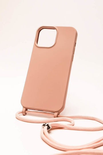 Luigi Back Cover Σιλικόνης Ροζ (IPHONE 13PRO - Apple)