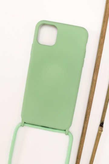 Luigi Back Cover Silicone with Strap Green (IPhone 11ProMax - Apple)