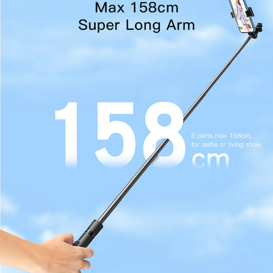 Yesido Black Cell Phone Tripod Selfie Stick