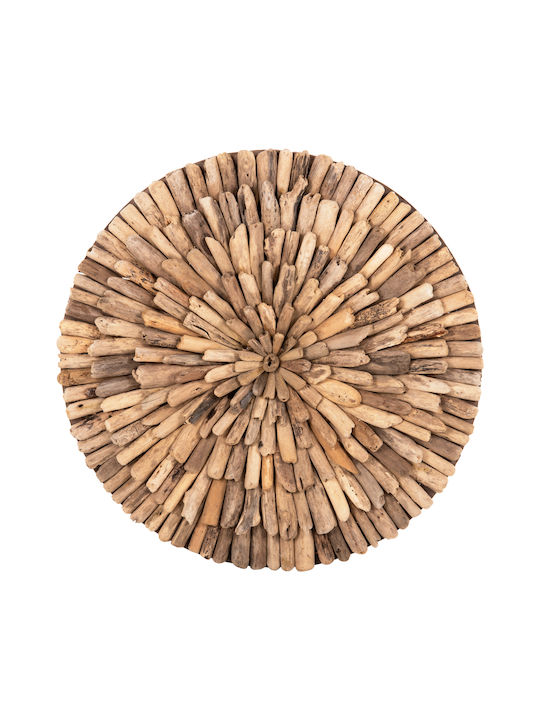 HomeMarkt Decorațiune Pentru Perete Din Lemn 60x60cm