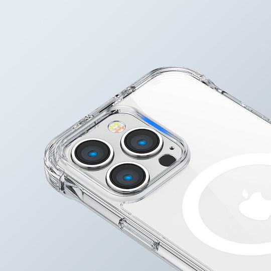 Joyroom Magnetic Defender MagSafe Back Cover Σιλικόνης Διάφανο (iPhone 14 Pro Max)