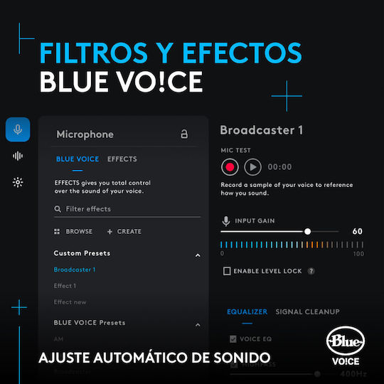 Logitech Yeti Δυναμικό Microphone USB Tabletop for Vocals