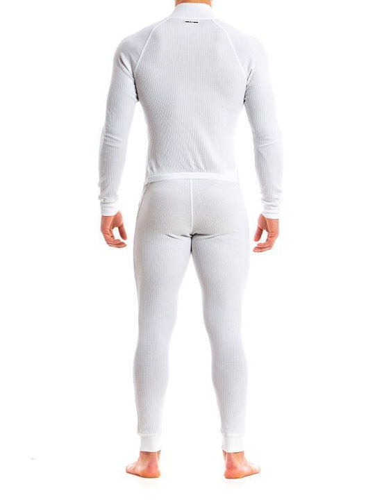 Modus Vivendi Winter Herrenpyjama Weiß 15882_Weiß