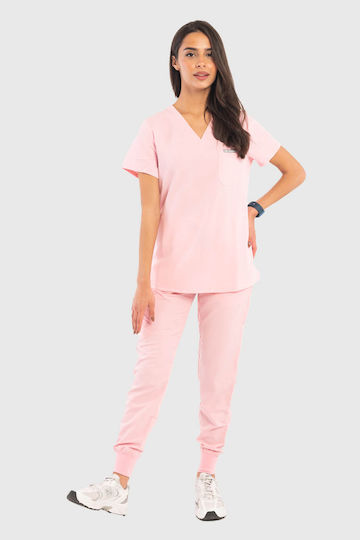 Dr. Scrub Femei Pantaloni medicali Roz