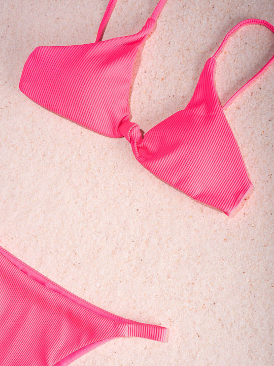 Set Bikini Τριγωνάκι & Brazil Fluo pink.